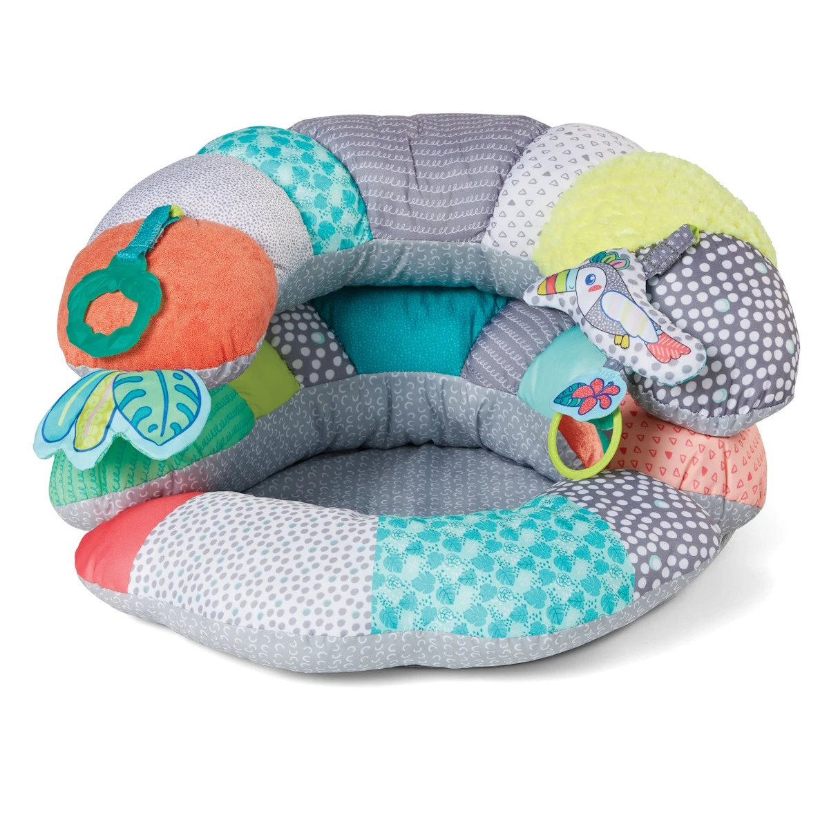 Infantino Tummy Time & Seated Support Steunkussen BK-313006 Infantino Tummy Time & Seated Support Steunkussen BK-313006 -babybenodigdheden infantino tummy time seated support steunkussen bk 313006 3