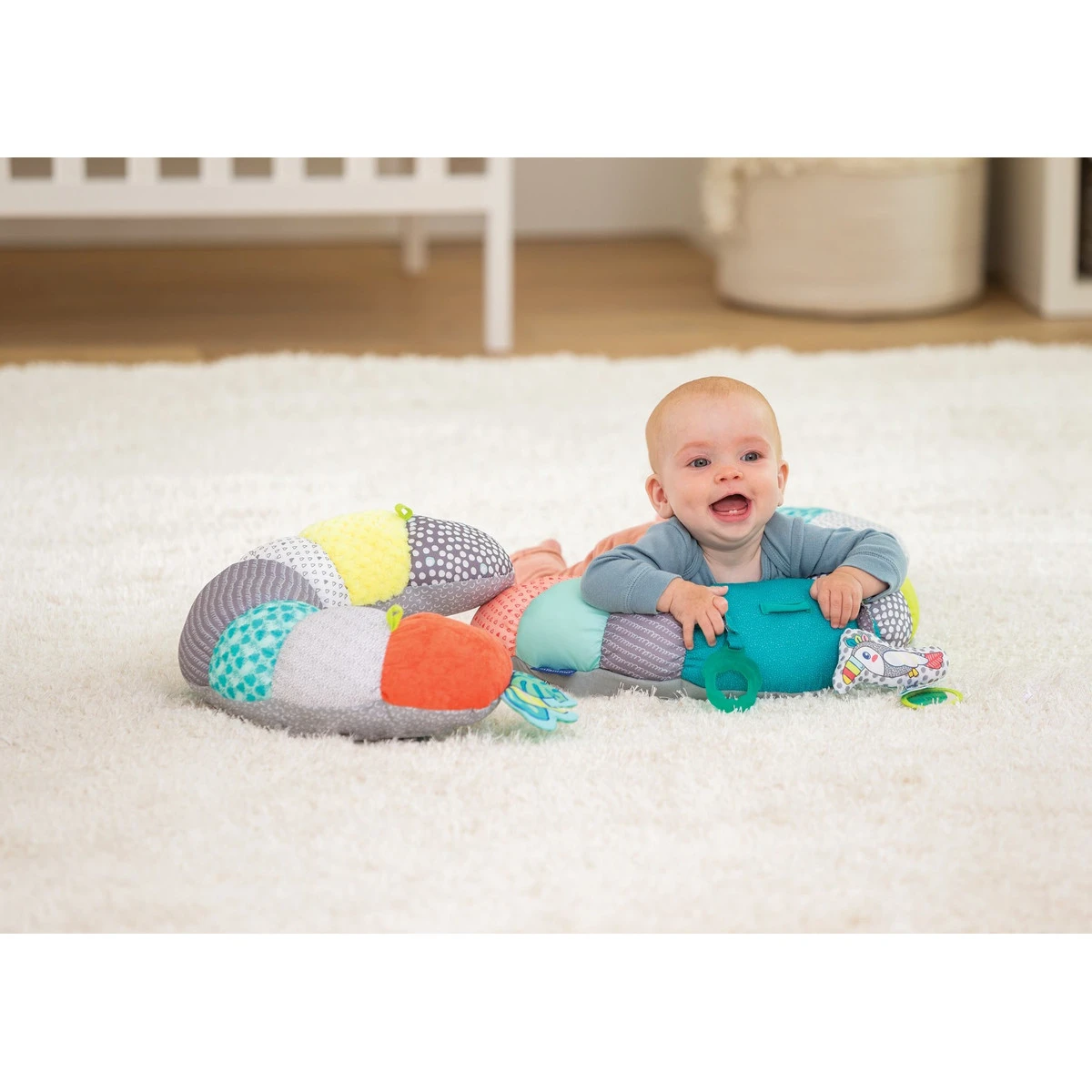 Infantino Tummy Time & Seated Support Steunkussen BK-313006 Infantino Tummy Time & Seated Support Steunkussen BK-313006 -babybenodigdheden infantino tummy time seated support steunkussen bk 313006 5