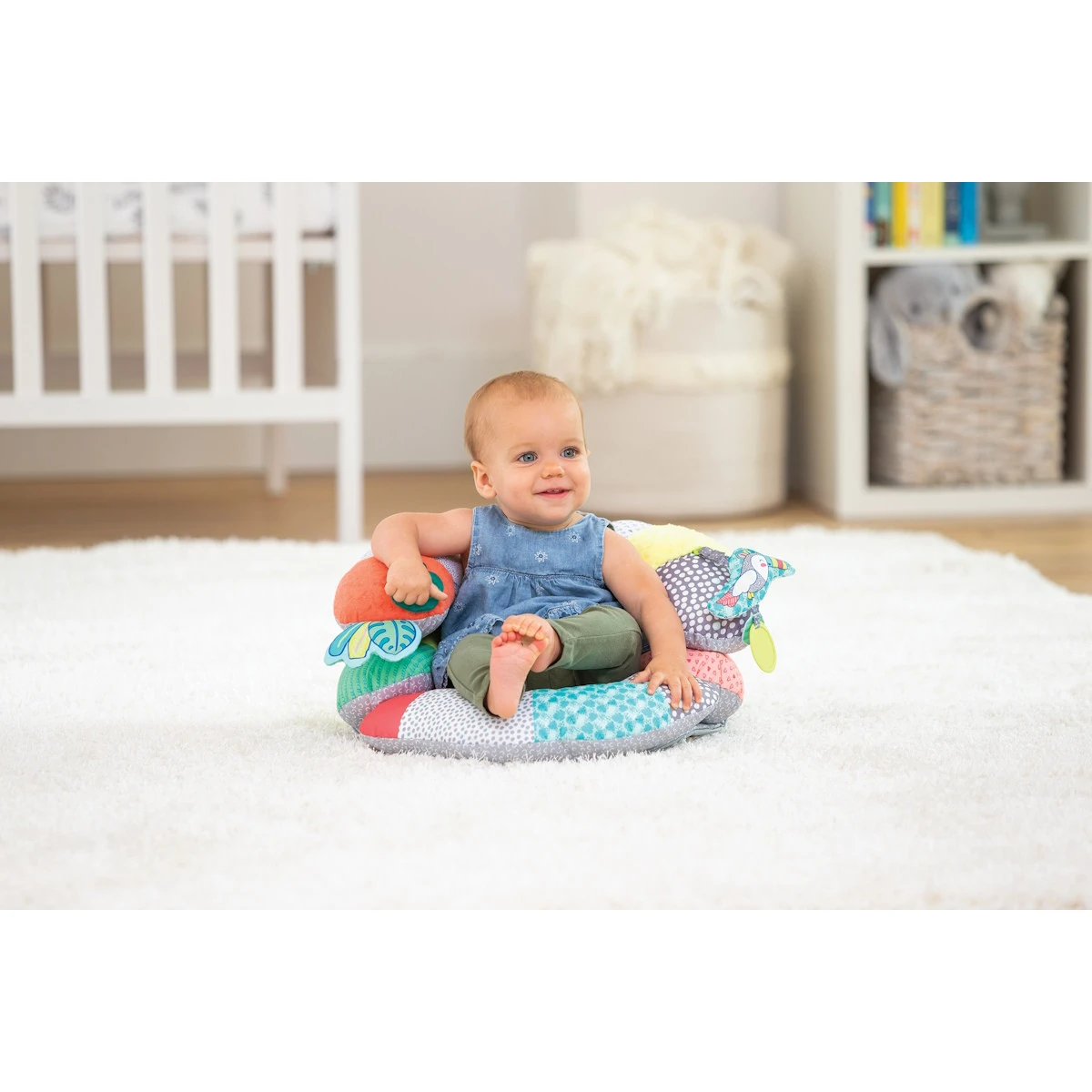 Infantino Tummy Time & Seated Support Steunkussen BK-313006 Infantino Tummy Time & Seated Support Steunkussen BK-313006 -babybenodigdheden infantino tummy time seated support steunkussen bk 313006 7