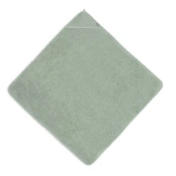 Jollein Ash Green Badstof 100 X 100 Cm XL Badcape 534-836-00095 -babybenodigdheden jollein ash green badstof 100 x 100 cm xl badcape 534 836 00095 3