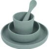 Jollein Ash Green Siliconen Dinerset 705-007-00095 -babybenodigdheden jollein ash green siliconen dinerset 705 007 00095 10