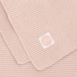 Jollein Basic Knit Pale Pink 75 X 100 Cm Wiegdeken 516-511-65310 5 Jollein Basic Knit Pale Pink 75 X 100 Cm Wiegdeken 516-511-65310 -babybenodigdheden jollein basic knit pale pink 75 x 100 cm wiegdeken 516 511 65310 3