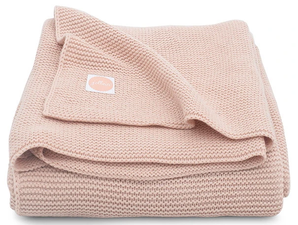 Jollein Basic Knit Pale Pink 75 x 100 cm Wiegdeken 516-511-65310 Jollein Basic Knit Pale Pink 75 X 100 Cm Wiegdeken 516-511-65310 -babybenodigdheden jollein basic knit pale pink 75 x 100 cm wiegdeken 516 511 65310 4