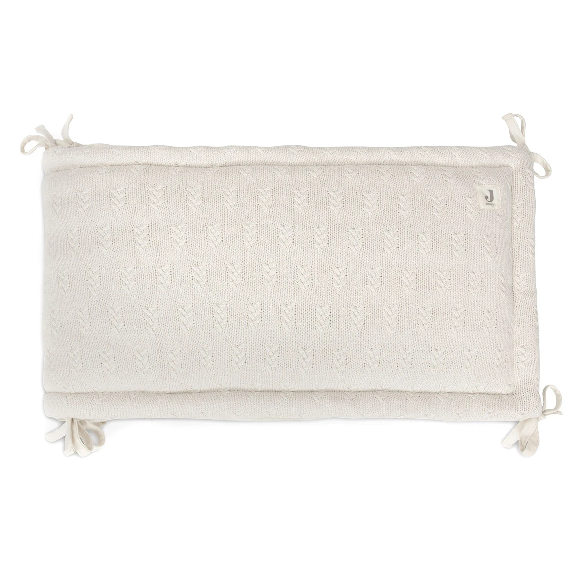 Jollein Grain Knit Oatmeal 30 X 180 Cm Bedbumper 004-895-67047 -babybenodigdheden jollein grain knit oatmeal 30 x 180 cm bedbumper 004 895 67047 7