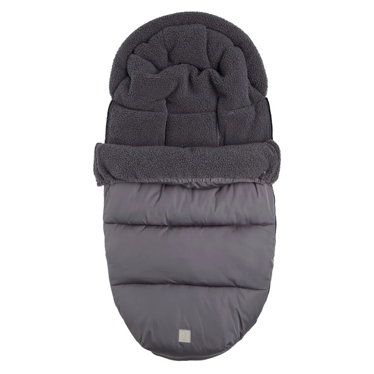 Jollein Grey Buggy/Wandelwagen Voetenzak 025-800-00023 Jollein Grey Buggy/Wandelwagen Voetenzak 025-800-00023 -babybenodigdheden jollein grey buggywandelwagen voetenzak 025 800 00023 .1