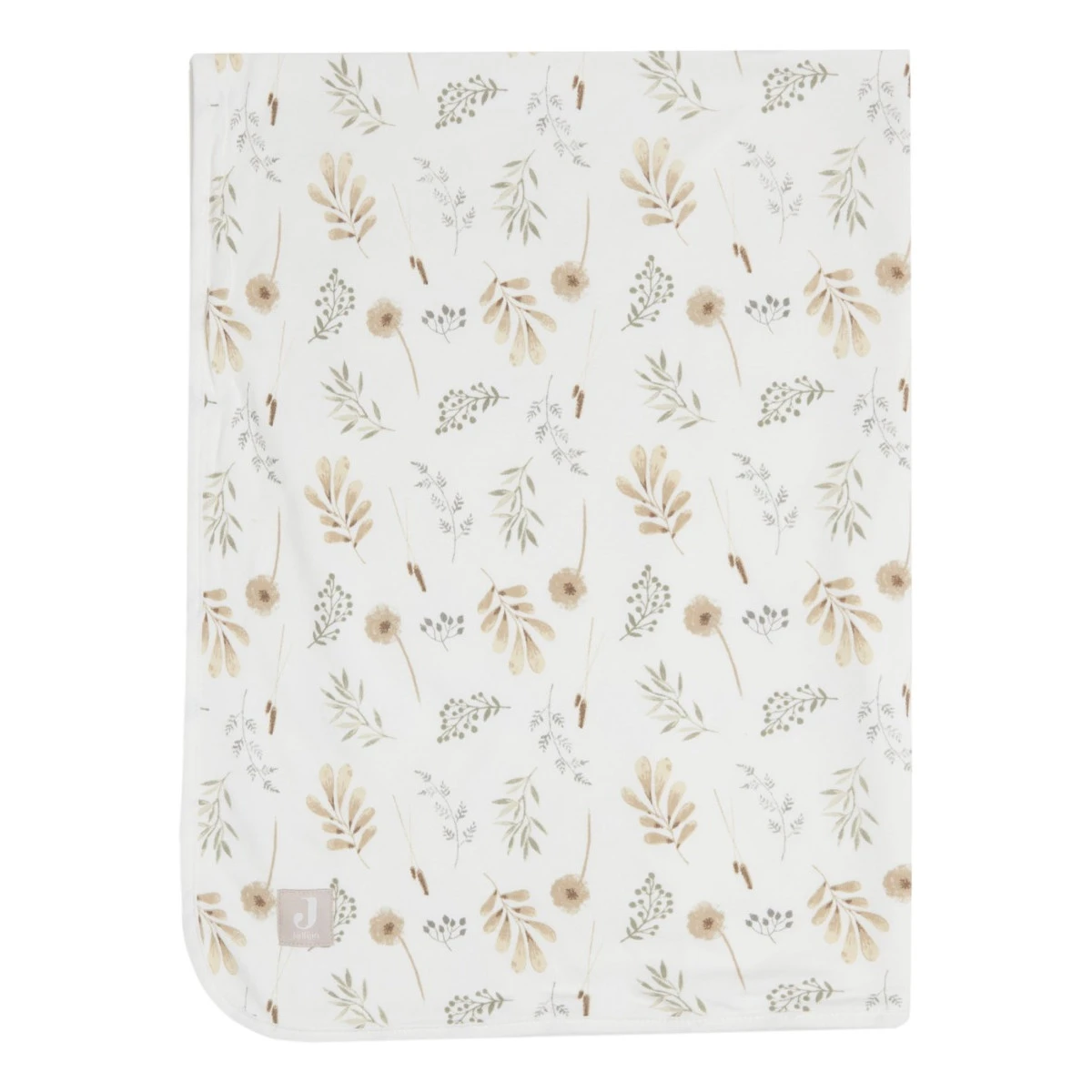 Jollein Jersey Wild Flowers 75 X 100 Cm Wiegdeken 513-511-66098 -babybenodigdheden jollein jersey wild flowers 75 x 100 cm wiegdeken 513 511 66098 .1