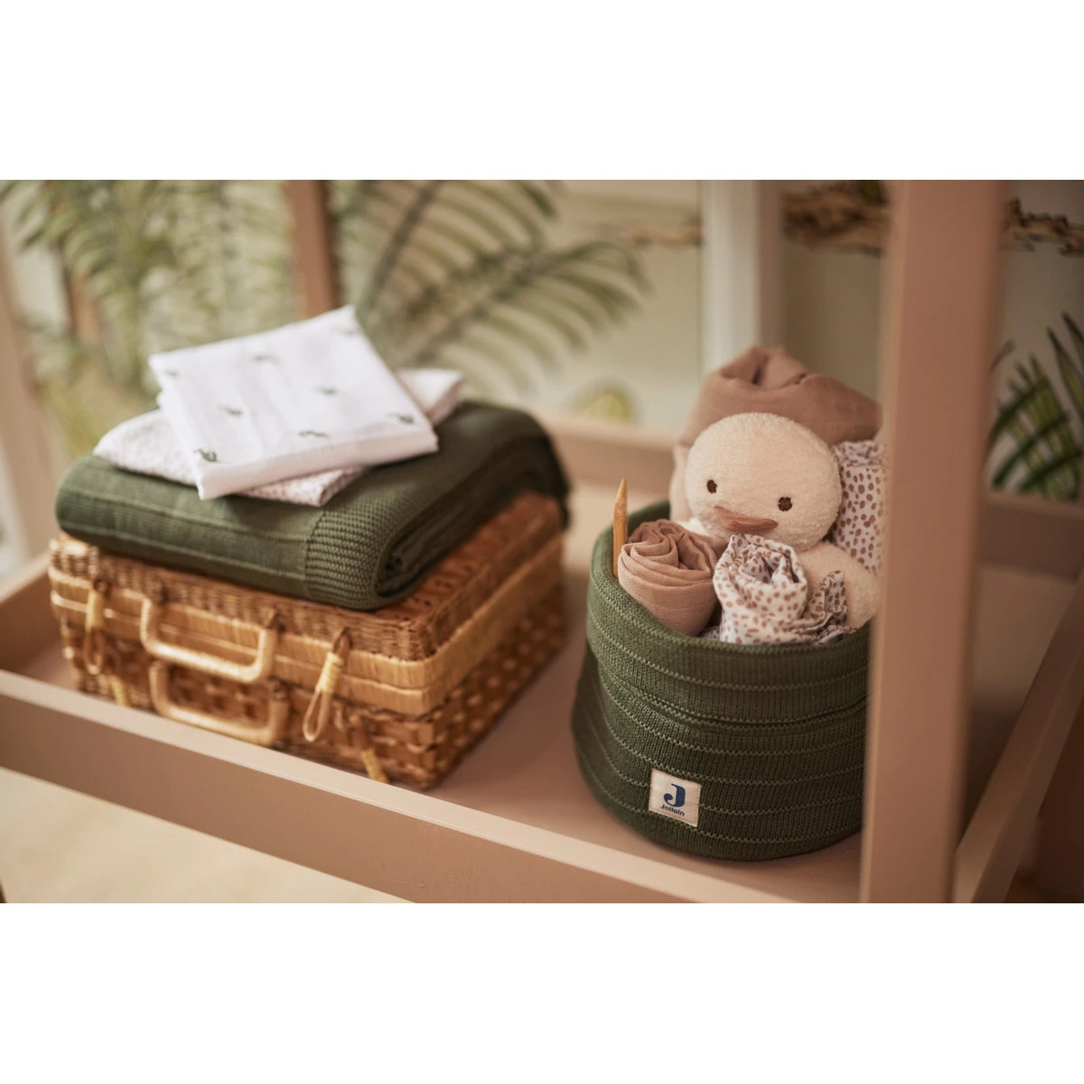 Jollein Pure Knit Leaf Green Commodemandje 580-001-67010 Jollein Pure Knit Leaf Green Commodemandje 580-001-67010 -babybenodigdheden jollein pure knit leaf green commodemandje 580 001 67010 .6