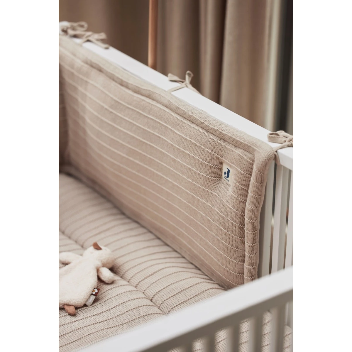 Jollein Pure Knit Nougat 30 x 180 cm Bedbumper 004-895-67011 Jollein Pure Knit Nougat 30 X 180 Cm Bedbumper 004-895-67011 -babybenodigdheden jollein pure knit nougat 30 x 180 cm bedbumper 004 895 67011 .5