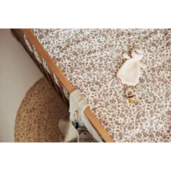 Jollein Retro Flowers Dekbedovertrek En Sloop 100 X 140 Cm 003-005-67045 -babybenodigdheden jollein retro flowers dekbedovertrek en sloop 100 x 140 cm 003 005 67045 2