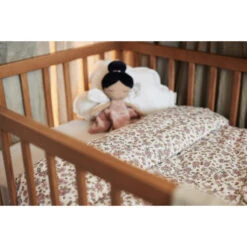 Jollein Retro Flowers Dekbedovertrek En Sloop 100 X 140 Cm 003-005-67045 -babybenodigdheden jollein retro flowers dekbedovertrek en sloop 100 x 140 cm 003 005 67045 3