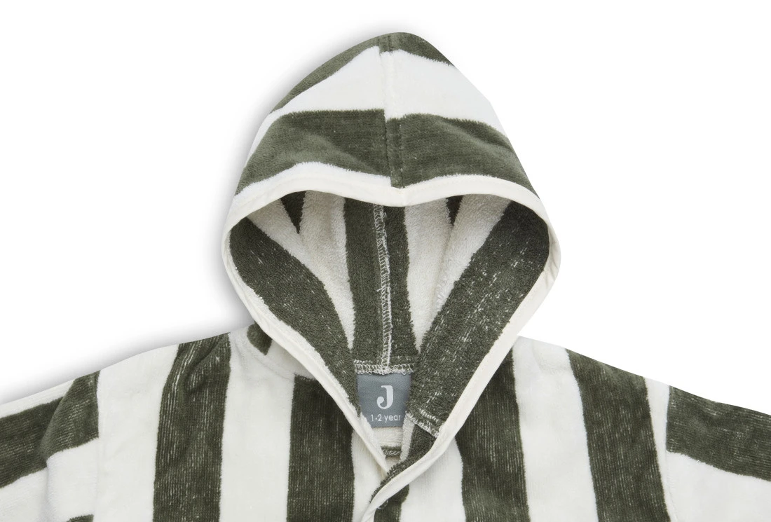 Jollein Stripe Terry Leaf Green 3-4jr Badjas 060-809-67001 Jollein Stripe Terry Leaf Green 3-4jr Badjas 060-809-67001 -babybenodigdheden jollein stripe terry leaf green 1 2jr badjas 060 808 67001 3 1