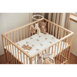 Jollein Teddy Bear 75 X 95 Cm Boxkleed 017-512-66095 -babybenodigdheden jollein teddy bear 75 x 95 cm boxkleed 017 512 66095 .sfeer2