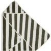 Jollein Terry Stripe Leaf Green 75 X 75 Cm Badcape 534-514-67001 -babybenodigdheden jollein terry stripe leaf green 75 x 75 cm badcape 534 514 67001 1