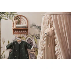 Jollein Vintage Ruffle Nougat 155 Cm Sluier 002-001-66081 -babybenodigdheden jollein vintage ruffle nougat 155 cm sluier 002 001 66081 .4