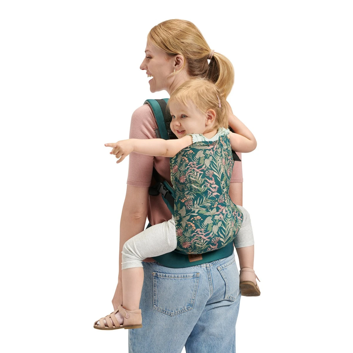 Kinderkraft Milo Nature Vibes Draagzak KNMILONAGRE0000 Kinderkraft Milo Nature Vibes Draagzak KNMILONAGRE0000 -babybenodigdheden kinderkraft milo nature vibes 5902533919949 3 1 1