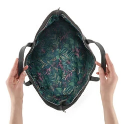 Kinderkraft Treasurebag Dark Grey Luiertas KATREAMBDGR0000 -babybenodigdheden kinderkraft treasurebag dark grey nature vibes 9