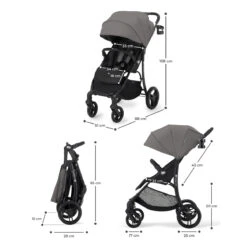 Kinderkraft Askoy Cozy Grey Wandelwagen KSASKO00GRY0000 -babybenodigdheden kinderkraft askoy wandelwagen 12 2