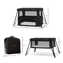 Kinderkraft Cami Black 3-in-1 Campingbed KLCAMI00BLK0000 7 Kinderkraft Cami Black 3-in-1 Campingbed KLCAMI00BLK0000 -babybenodigdheden kinderkraft cami black 3 in 1 campingbed klcami00blk0000 4