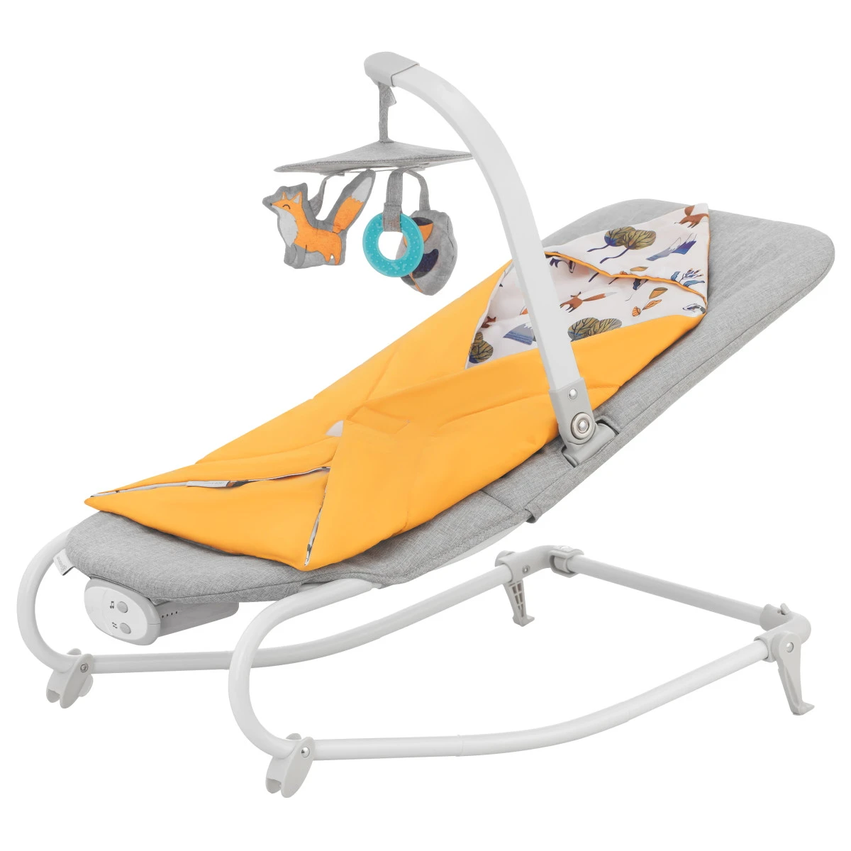 Kinderkraft Felio 2 Forest Yellow Bouncer Wipstoel KBFELI20YEL0000 Kinderkraft Felio 2 Forest Yellow Bouncer Wipstoel KBFELI20YEL0000 -babybenodigdheden kinderkraft felio 2 forrest yellow bouncer wipstoel kbfeli20yel0000 1