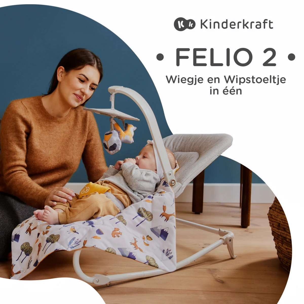 Kinderkraft Felio 2 Forest Yellow Bouncer Wipstoel KBFELI20YEL0000 Kinderkraft Felio 2 Forest Yellow Bouncer Wipstoel KBFELI20YEL0000 -babybenodigdheden kinderkraft felio 2 forrest yellow bouncer wipstoel kbfeli20yel0000 10