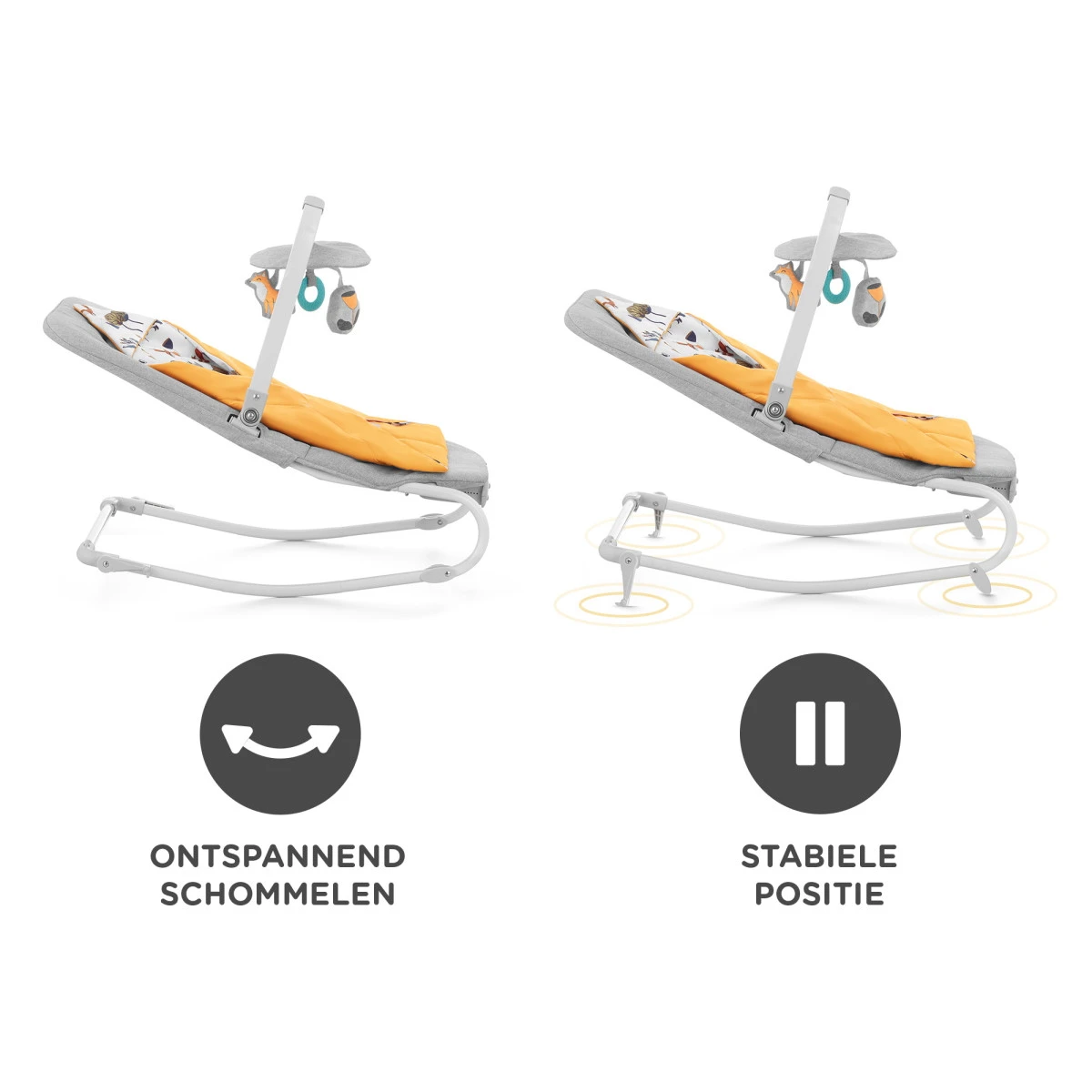 Kinderkraft Felio 2 Forest Yellow Bouncer Wipstoel KBFELI20YEL0000 Kinderkraft Felio 2 Forest Yellow Bouncer Wipstoel KBFELI20YEL0000 -babybenodigdheden kinderkraft felio 2 forrest yellow bouncer wipstoel kbfeli20yel0000 4