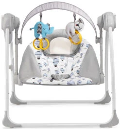 Kinderkraft Flo Mint 2-in-1 Rocker En Babyschommel FLOMINT -babybenodigdheden kinderkraft flo mint 2 in 1 rocker en babyschommel flomint 1
