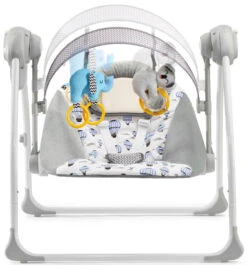 Kinderkraft Flo Mint 2-in-1 Rocker En Babyschommel FLOMINT -babybenodigdheden kinderkraft flo mint 2 in 1 rocker en babyschommel flomint 3