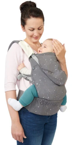 Kinderkraft Huggy Grey Draagzak KKNHUGGGRY0000 -babybenodigdheden kinderkraft huggy grey draagzak kknhugggry0000 2