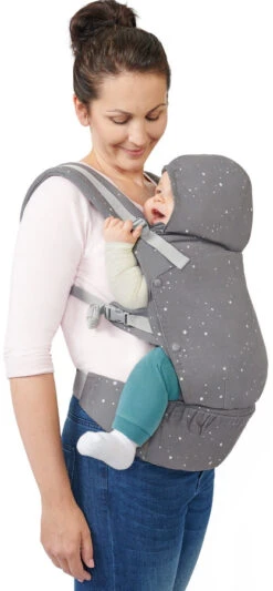 Kinderkraft Huggy Grey Draagzak KKNHUGGGRY0000 -babybenodigdheden kinderkraft huggy grey draagzak kknhugggry0000 3