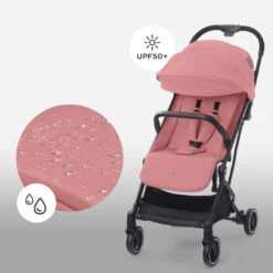 Kinderkraft Indy 2 Dhalia Pink Wandelwagen KSINDY00PNK0000 -babybenodigdheden kinderkraft indy 2 dhalia pink wandelwagen ksindy00pnk0000 11