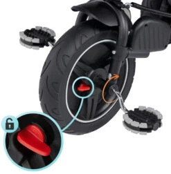 Kinderkraft Spinstep Mauvelous Pink Driewieler KRSPST00PNK0000 -babybenodigdheden kinderkraft spinstep mauvelous pink driewieler krspst00pnk0000 11