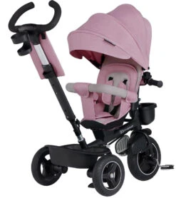 Kinderkraft Spinstep Mauvelous Pink Driewieler KRSPST00PNK0000 -babybenodigdheden kinderkraft spinstep mauvelous pink driewieler krspst00pnk0000 2 1