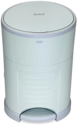 Korbell Mint Nappy Disposal System Luieremmer M250DSM 6 Korbell Mint Nappy Disposal System Luieremmer M250DSM -babybenodigdheden korbell luieremmer mint 1