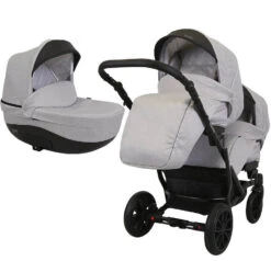 Kunert Booster Black Graphite Tandem Duowagen BO-03-BLACK -babybenodigdheden kunert booster black graphite tandem duowagen bo 03 black 3