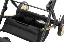 Kunert Ivento Premium Gold Deep Black 2-in-1 Kinderwagen IVE-12-GOLD -babybenodigdheden kunert ivento premium gold caramel macchiato 2 in 1 kinderwagen ive 10 gold 6