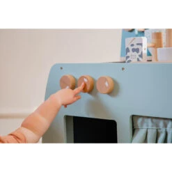 Label Label Groen Houten Bistro Keuken LLWT-34758 -babybenodigdheden label label groen houten bistro keuken llwt 34758 sfeerfoto