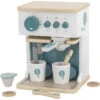 Label Label Groen Houten Espresso Machine LLWT-24869 -babybenodigdheden label label groen houten espresso machine llwt 24869