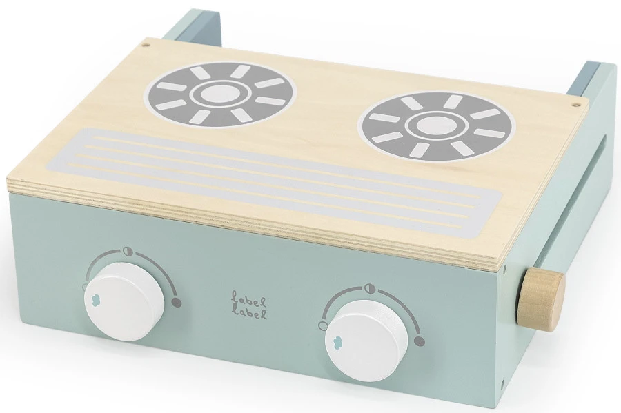 Label Label Groen Houten Kookstel LLWT-24760 Label Label Groen Houten Kookstel LLWT-24760 -babybenodigdheden label label groen houten kookstel llwt 24760 1