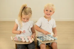 Label Label Roze Houten Xylofoon LLWT-25460 -babybenodigdheden label label houten xylofoon 1 2