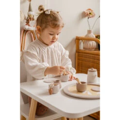 Label Label Nougat Houten Theeservies Set LLWT-37117 8 Label Label Nougat Houten Theeservies Set LLWT-37117 -babybenodigdheden label label nougat houten theeset 2