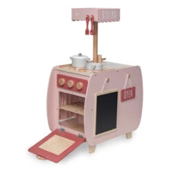 Label Label Roze Houten Bistro Keuken LLWT-34741 -babybenodigdheden label label roze houten bistro keuken llwt 34741 05