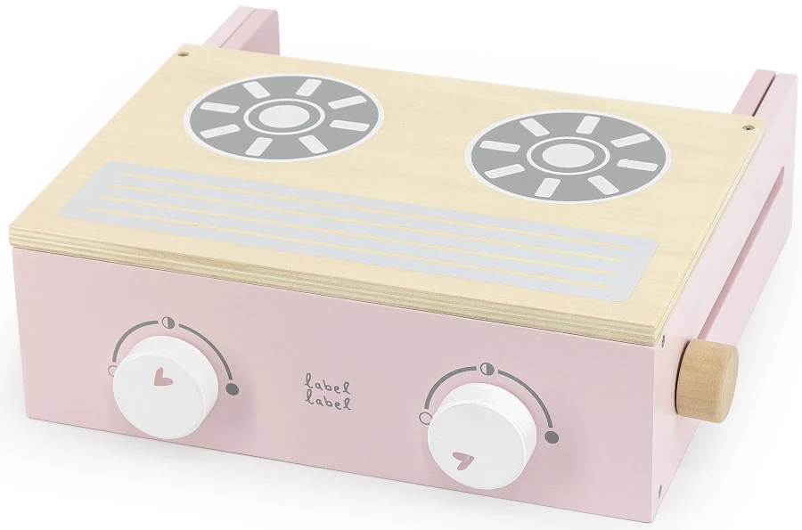 Label Label Roze Houten Kookstel LLWT-24784 Label Label Roze Houten Kookstel LLWT-24784 -babybenodigdheden label label roze houten kookstel llwt 24784 1