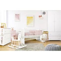 Ledikant Teuntje Wit 60x120 Cm -babybenodigdheden ledikant teuntje wit 60x120 cm nieuw 2