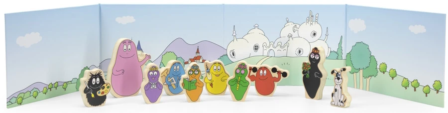 Label Label Barbapapa Houten Family Blokken LLBB-35847 Label Label Barbapapa Houten Family Blokken LLBB-35847 -babybenodigdheden llbb 35847 wooden blocks family 8720663935847 1