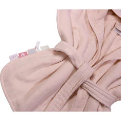Label Label Blush Pink Badstof/Hydrofiel Badjas LLTT-934666 4 Label Label Blush Pink Badstof/Hydrofiel Badjas LLTT-934666 -babybenodigdheden lltt 934666 bath robe blush pink 03