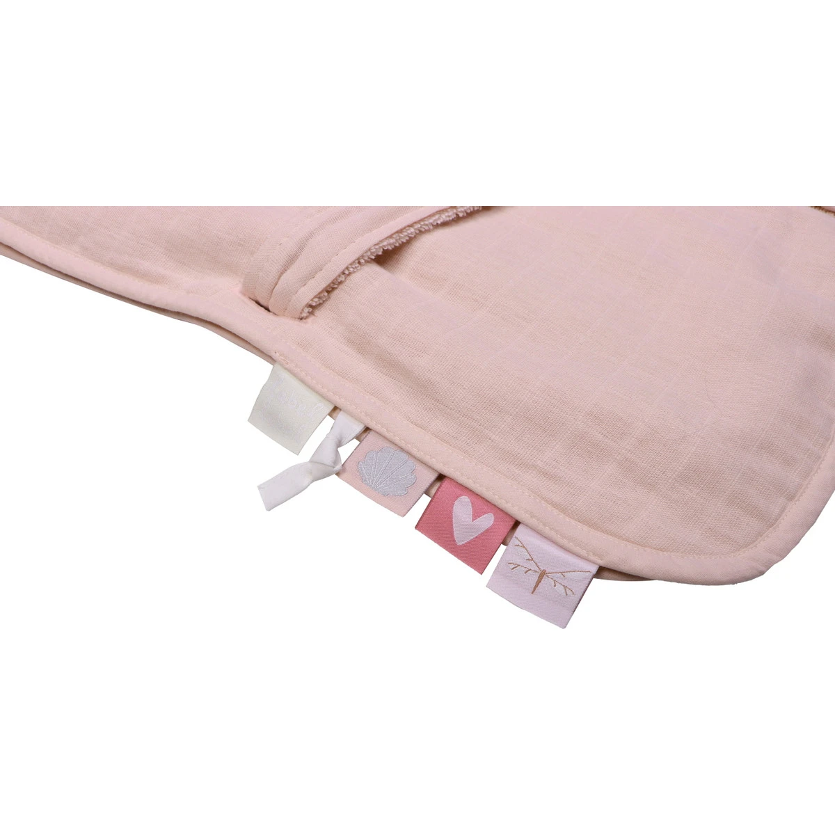 Label Label Blush Pink Badstof/Hydrofiel Badjas LLTT-934666 Label Label Blush Pink Badstof/Hydrofiel Badjas LLTT-934666 -babybenodigdheden lltt 934666 bath robe blush pink 04