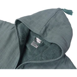 Label Label Silver Blue Badstof/Hydrofiel Badjas LLTT-934673 5 Label Label Silver Blue Badstof/Hydrofiel Badjas LLTT-934673 -babybenodigdheden lltt 934673 bath robe silver blue 05