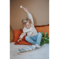 Label Label Blauw Houten Xylofoon LLWT-25477 -babybenodigdheden llwt 25477 5420067925460 xylophone blue 03 1
