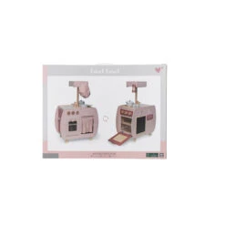 Label Label Roze Houten Bistro Keuken LLWT-34741 -babybenodigdheden llwt 34741 p 2