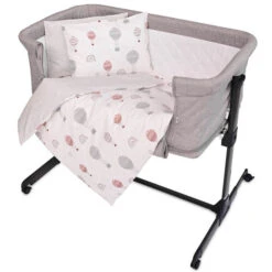 Lorelli Eva Grey Balloons 5-delige Set Voor Wieg En Ledikant 2080114-5301 -babybenodigdheden lorelli eva grey balloons 5 delige set voor wieg en ledikant 2080114 5301 2